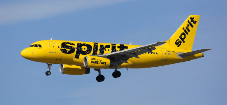 Spirit-Airlines-Plane-In-Flight-752x348